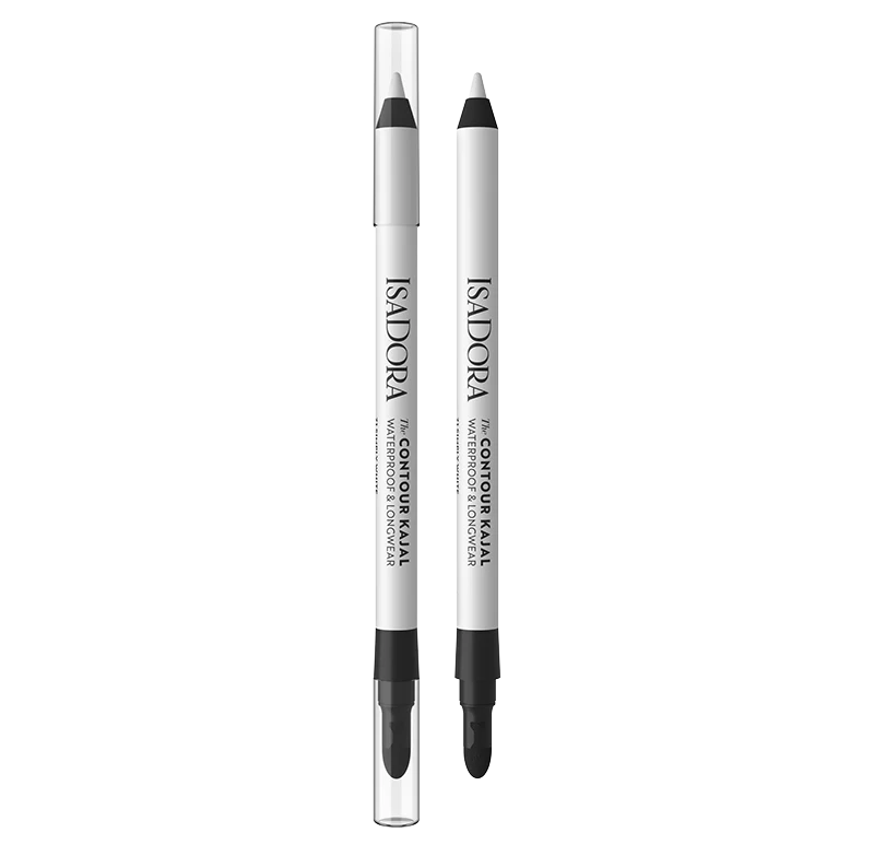 IsaDora Contour Kajal 1,2 g 71 Simply White - Vattenfast eyeliner