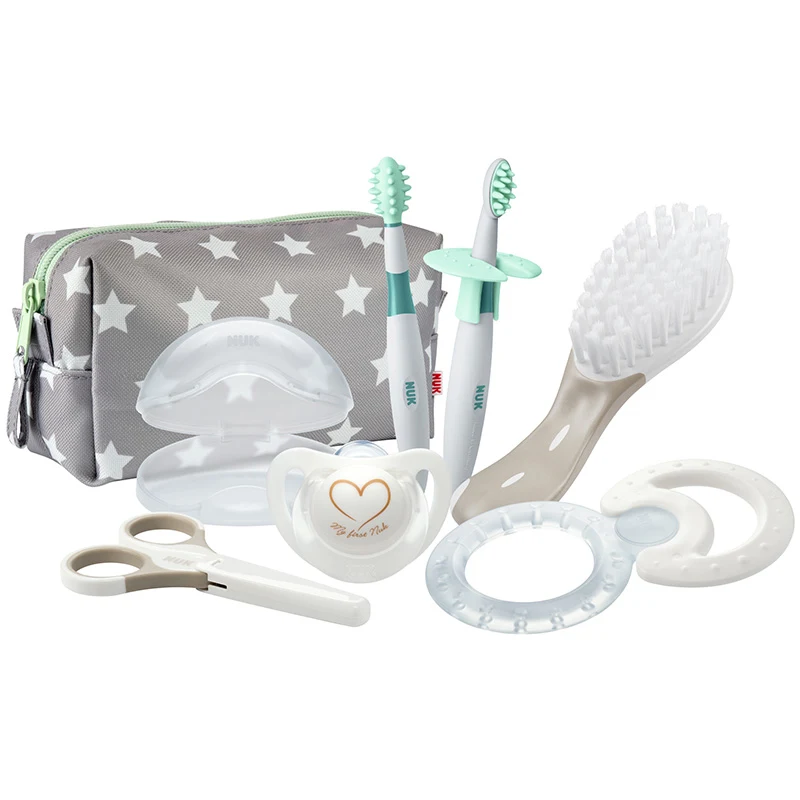 NUK Startset Baby 7 Delar - Tandborstar för barn & bebis
