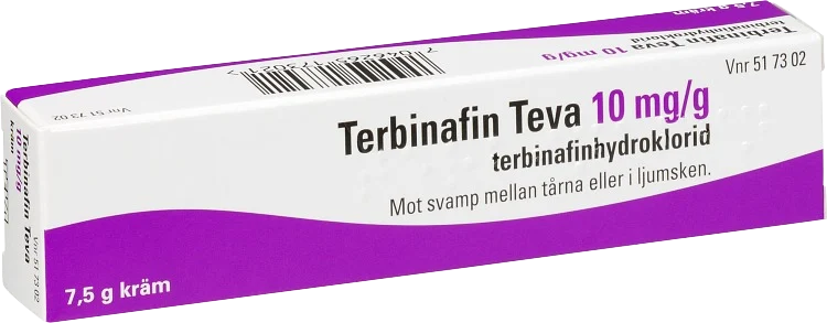 Terbinafin kräm