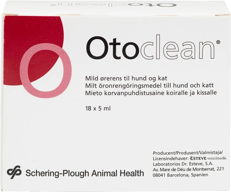 Otoclean öronrengöring 18 x 5 ml - Ögon & öronproblem hos hund