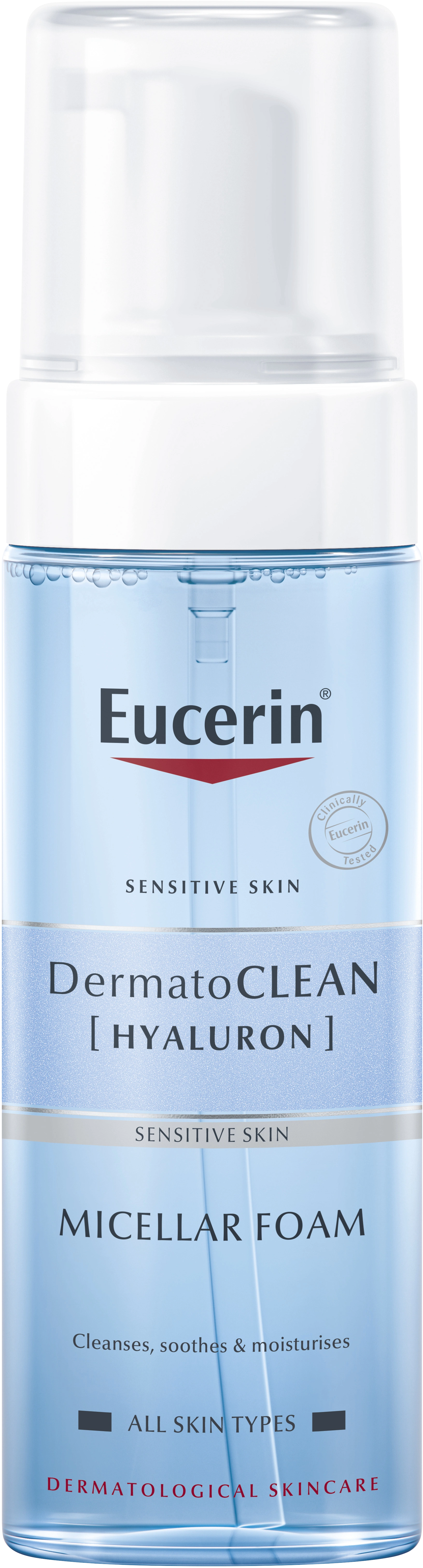 Eucerin DermatoClean Micellar Foam 150ml - Ansiktsrengöring