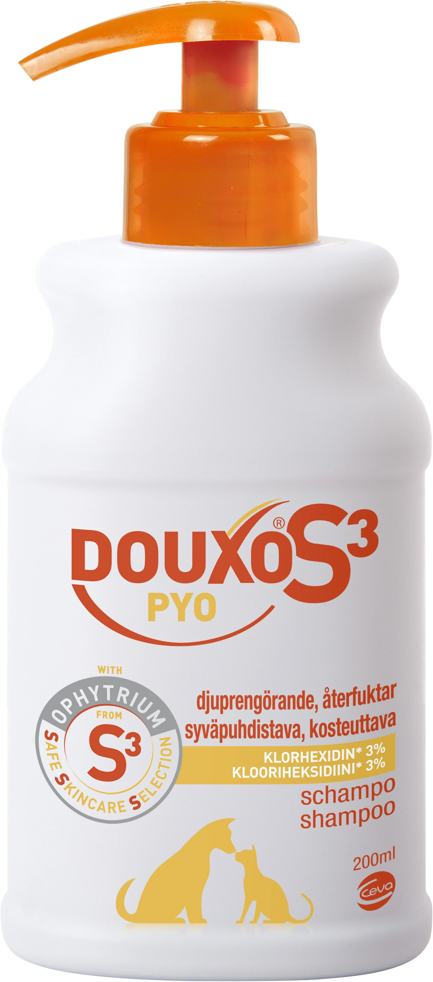 Douxo S3 Pyo Schampo 200 ml - Hundschampo & hundbalsam