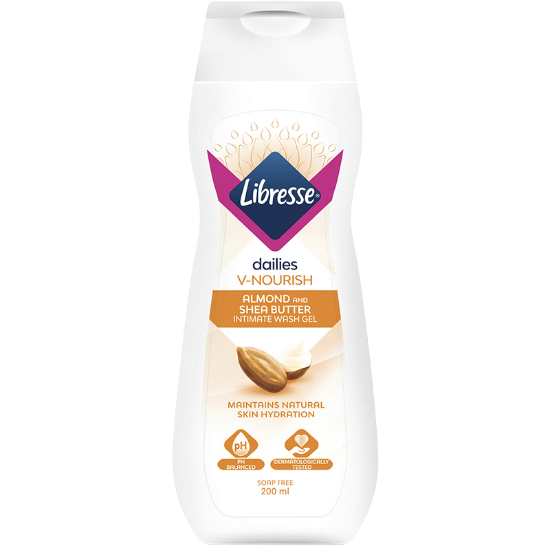 Libresse Intimtvätt Mandel & Shea Butter 200 ml - Intimtvätt