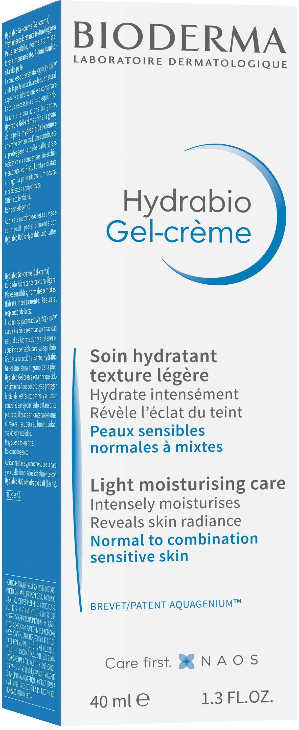 Bioderma Hydrabio Gel-Creme 40 ml - Ansiktskräm - dagkräm
