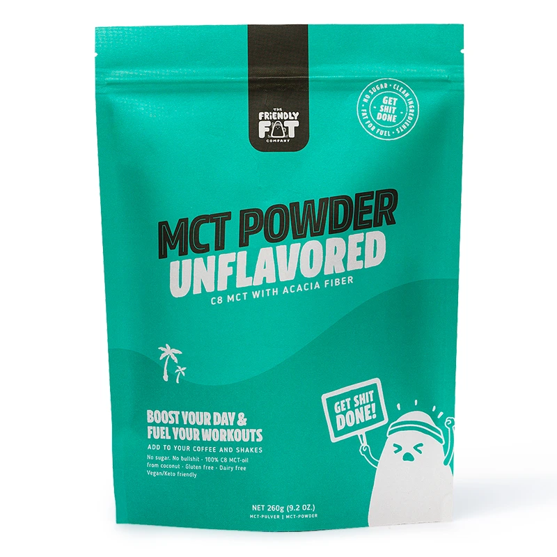 The Friendly Fat Company C8 MCT-pulver Naturell 260 g - MCT-olja