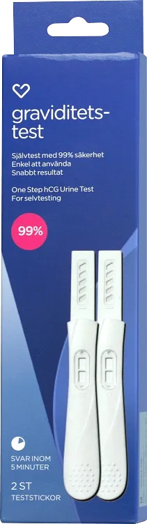 Hjärtats Graviditetstest 2 stickor - Bli gravid