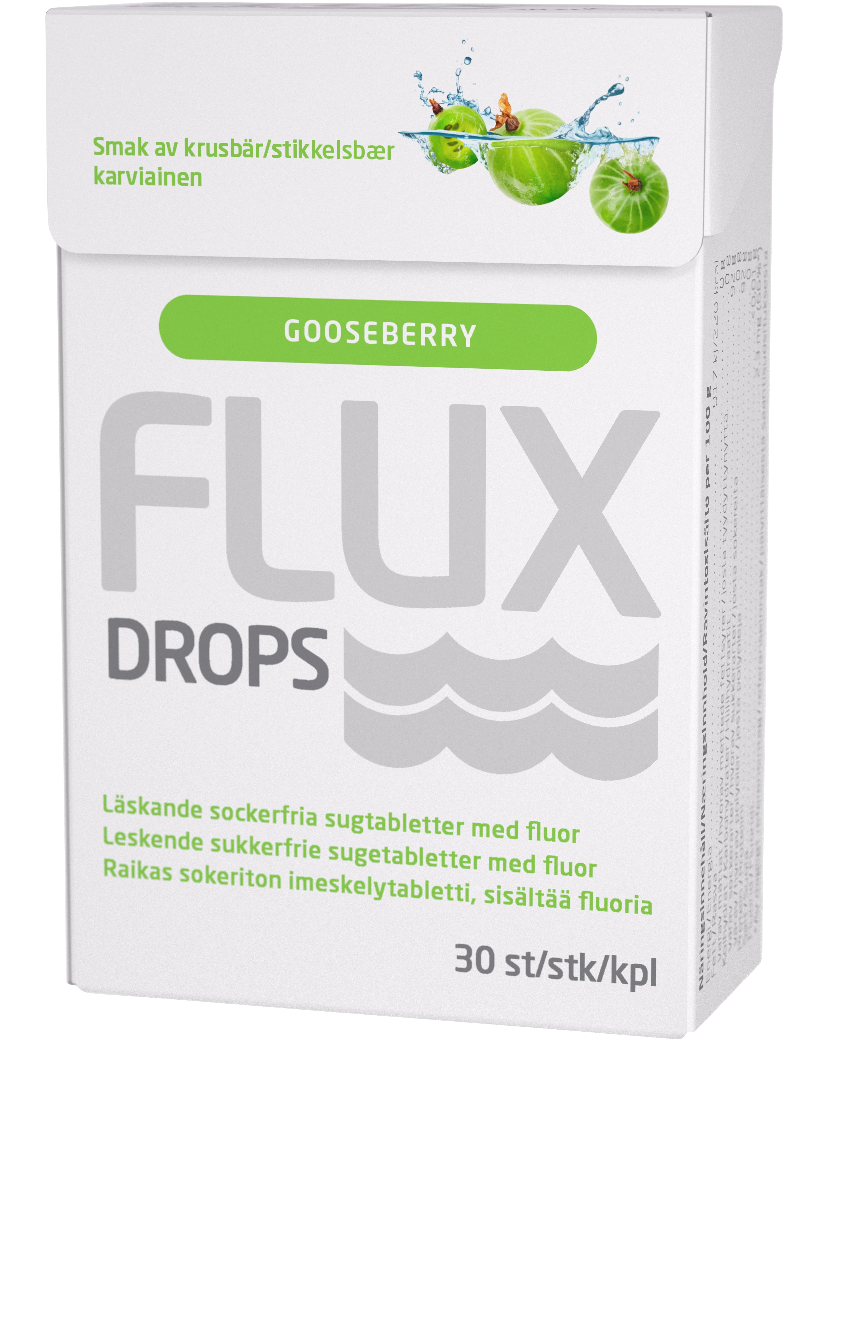 Flux Drops krusbär 30 st