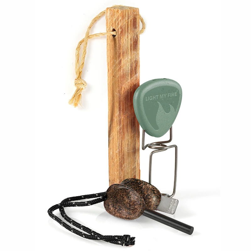 Light My Fire FireLighting Kit Sandygreen/Cocoshel - Friluftsliv & outdoor
