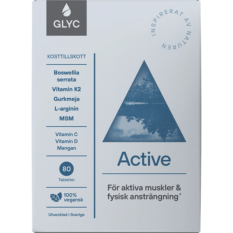 Glyc Active 80 tabletter - D-vitamin