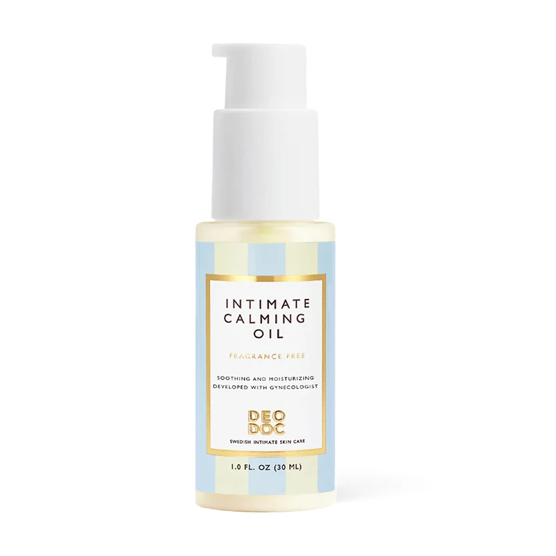 DeoDoc Calming Oil Fragrance Free 30 ml - Rakgel & aftershave för intimrakning