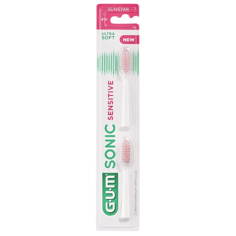 GUM SONIC SENSITIVE Refills - Tandborsthuvuden