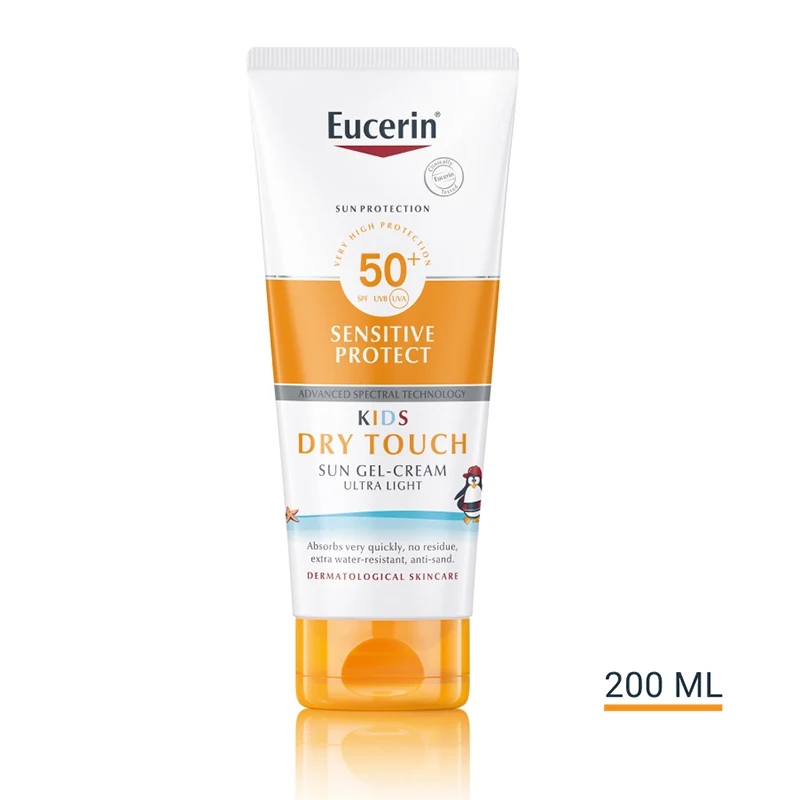 Eucerin Sun Kids Dry Touch SPF50+ 200 ml - Solskydd kropp
