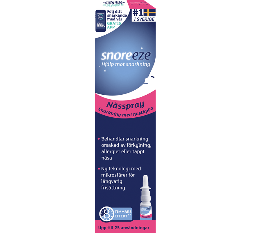 Snoreeze Nässpray 10 ml - Snarkspray