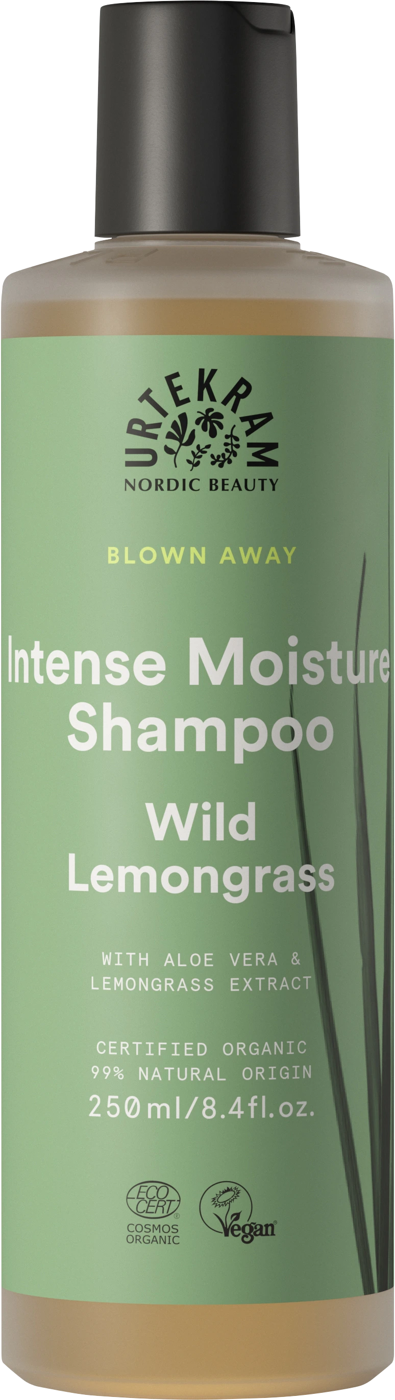 Urtekram Blown Away Wild Lemongrass Shampoo 250 ml - Återfuktande schampo