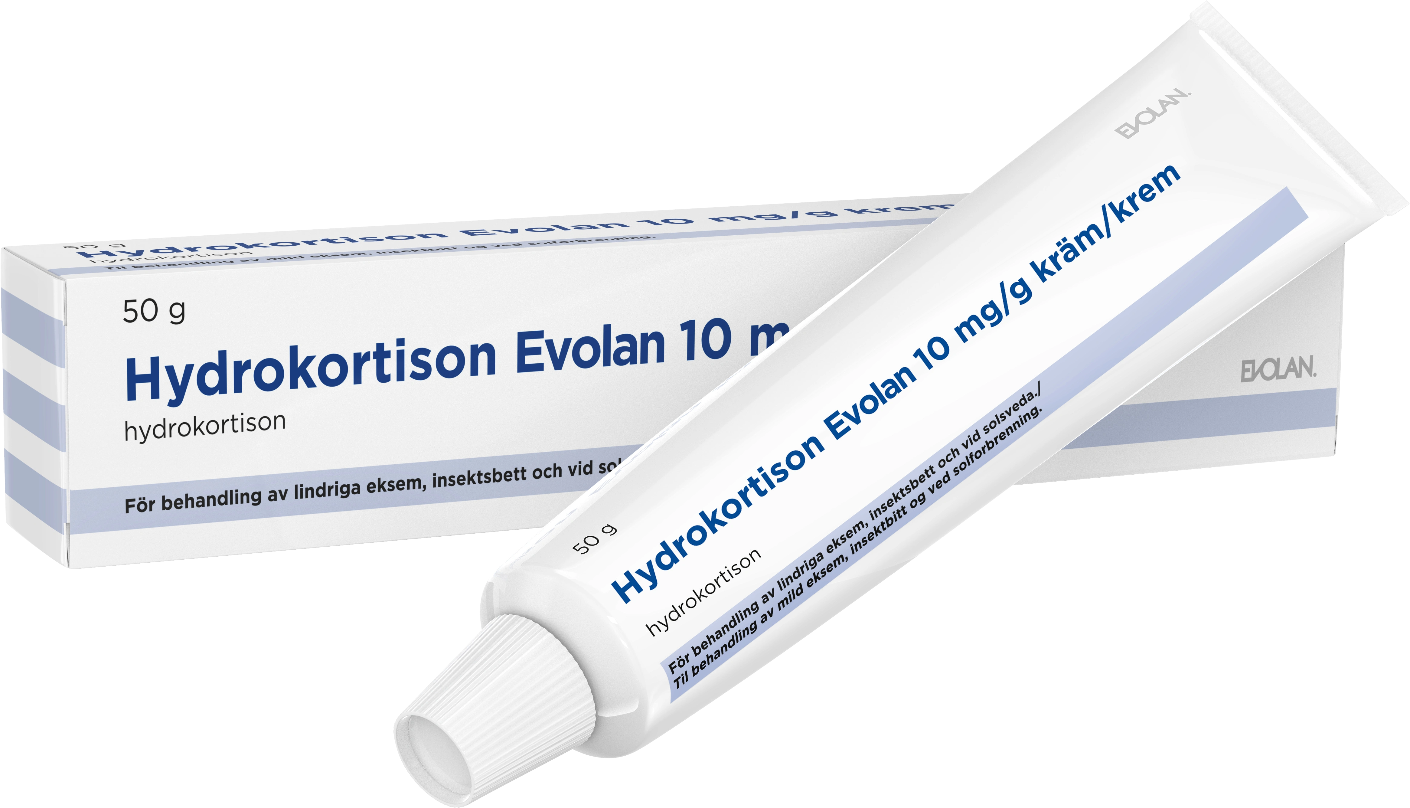 Hydrokortison Evolan 10 mg/g Kräm 50 g - Eksem