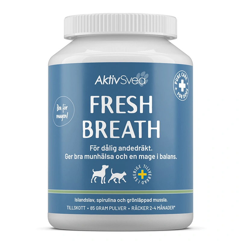 AktivSvea Fresh Breath 85 g - Dålig andedräkt hund