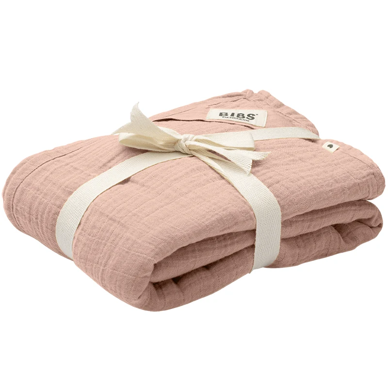 BIBS Muslin Swaddle 120x120 cm Blush - Swaddles