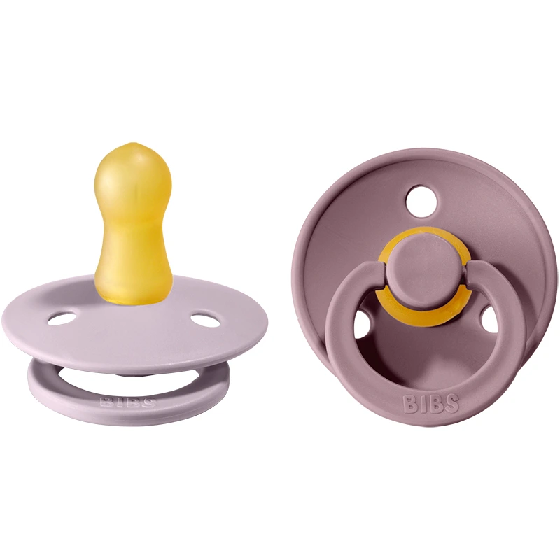 BIBS Napp Dusky Lilac / Heather 0-6 månader 2-pack - Nappar