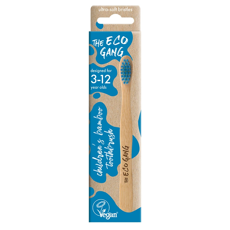 The Eco Gang Kids Bamboo Toothbrush Mix Ultra-Soft 1 st - Tandborstar för barn & bebis