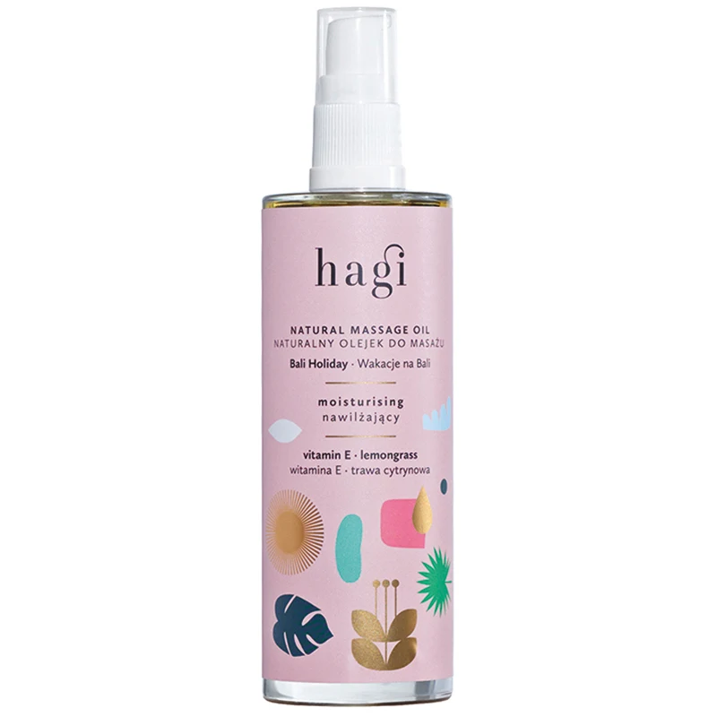 Hagi Natural Body Oil Bali Holiday 100 ml - Kroppsolja
