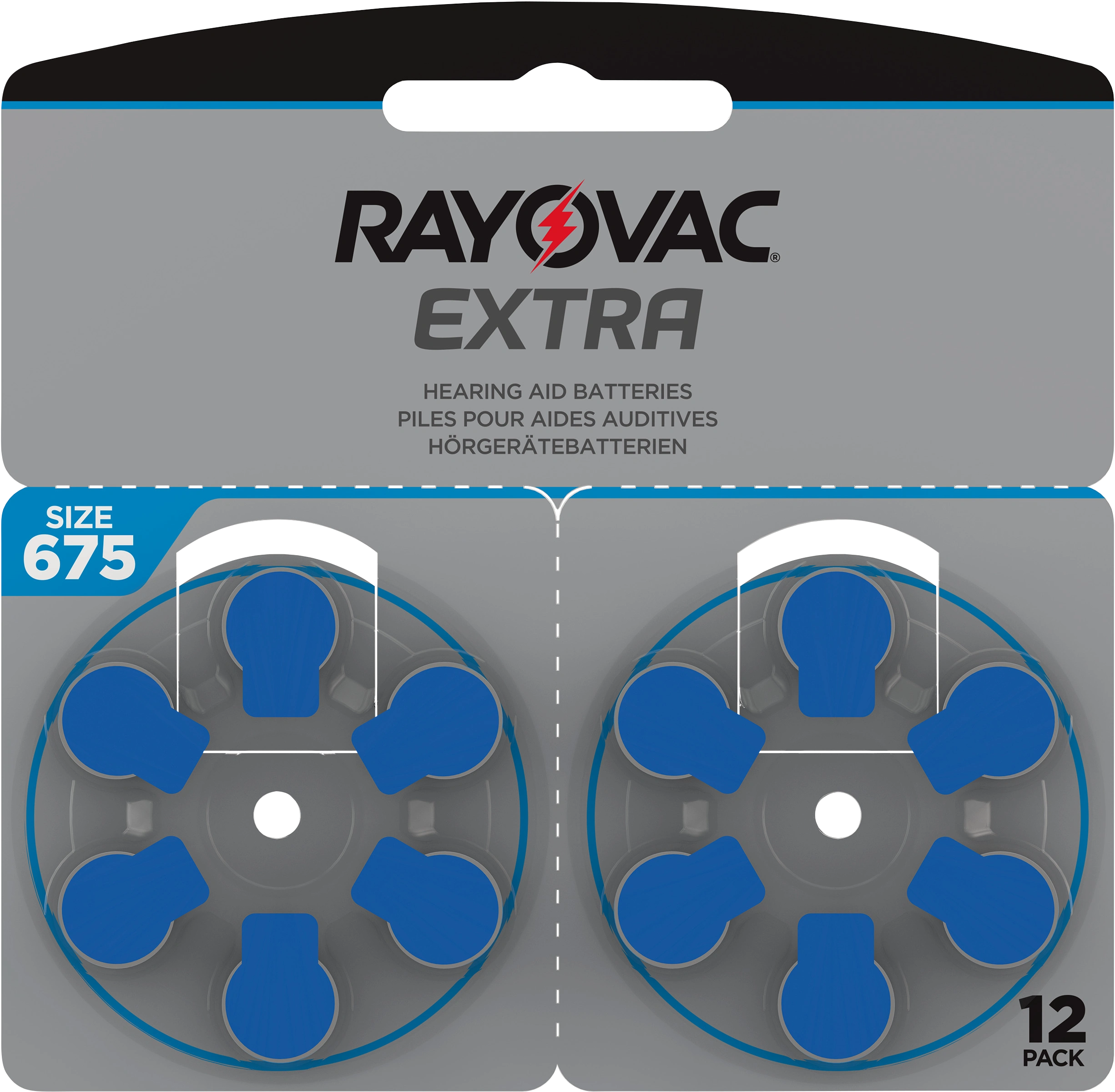 Rayovac Extra Advanced Act 675 12 st - Batterier till hörapparat