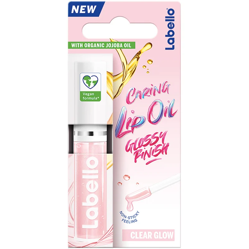Labello Lip Oil 5,5 ml Transparent - Läppbalsam med färg