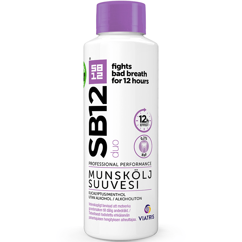 SB12 Duo Munskölj 500 ml - Bakteriedödande munskölj