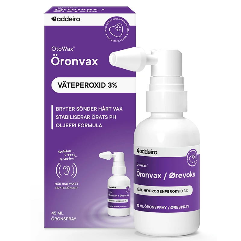 Addeira OtoWax Spray mot öronvax 45 ml - Lock för örat