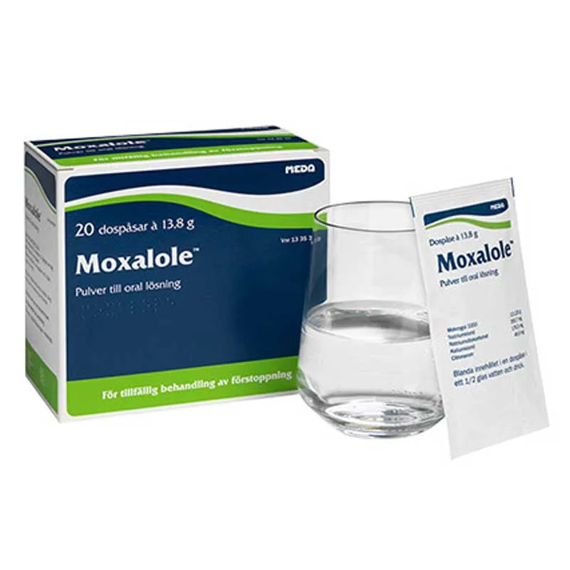 Moxalole Pulver till oral lösning dospåse 50 st | Apotek Hjärtat