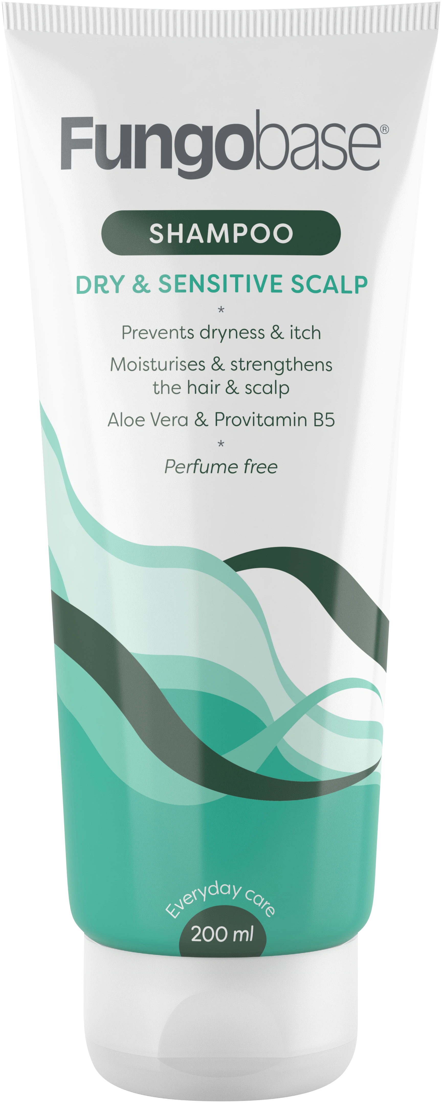 Fungobase Dry & Sensitive Scalp Schampo 200ml - Oparfymerat schampo