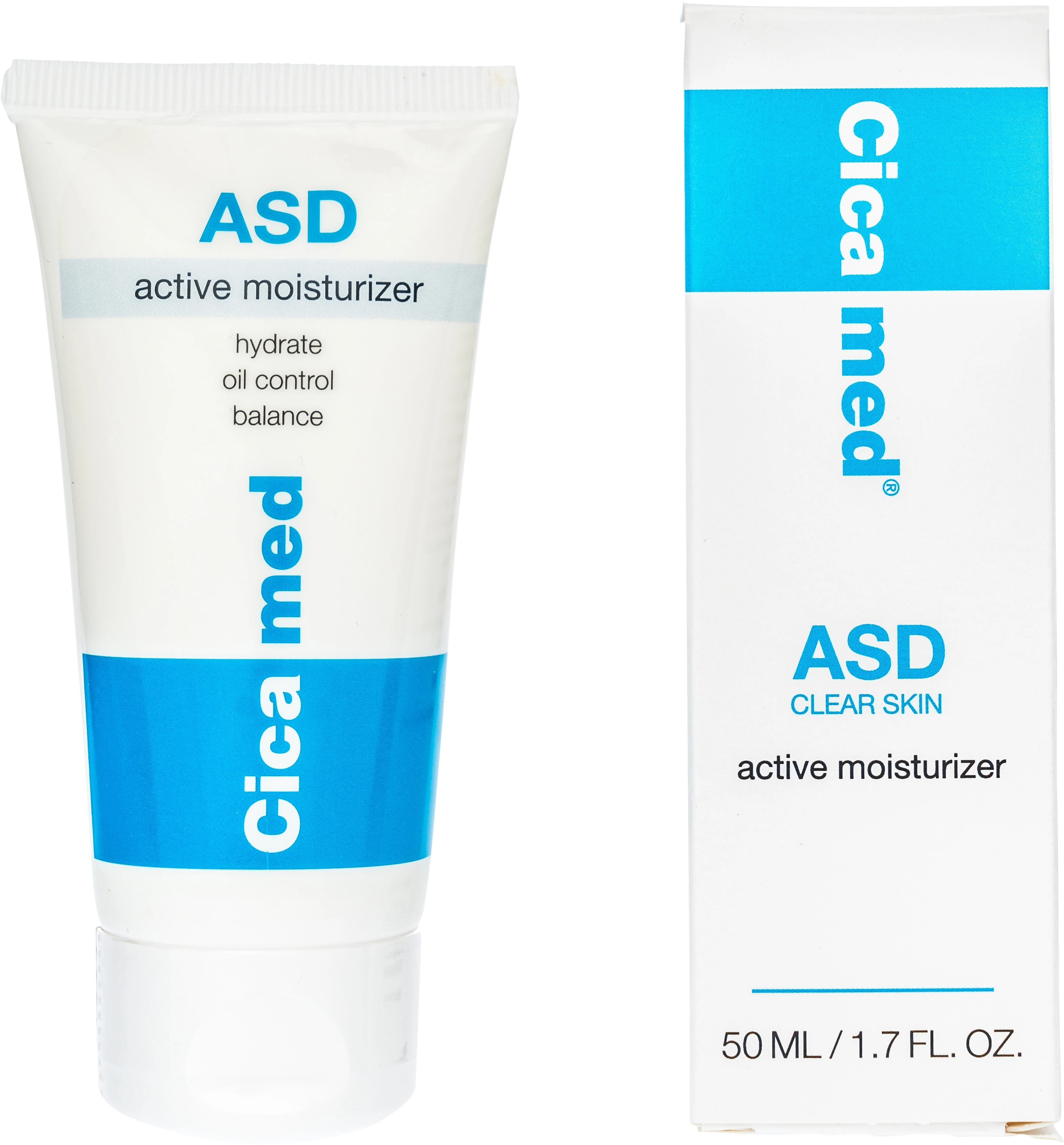 Cicamed Medical Science ASD Clear Skin Active Moisturizer 50 ml - Ansiktskräm - dagkräm