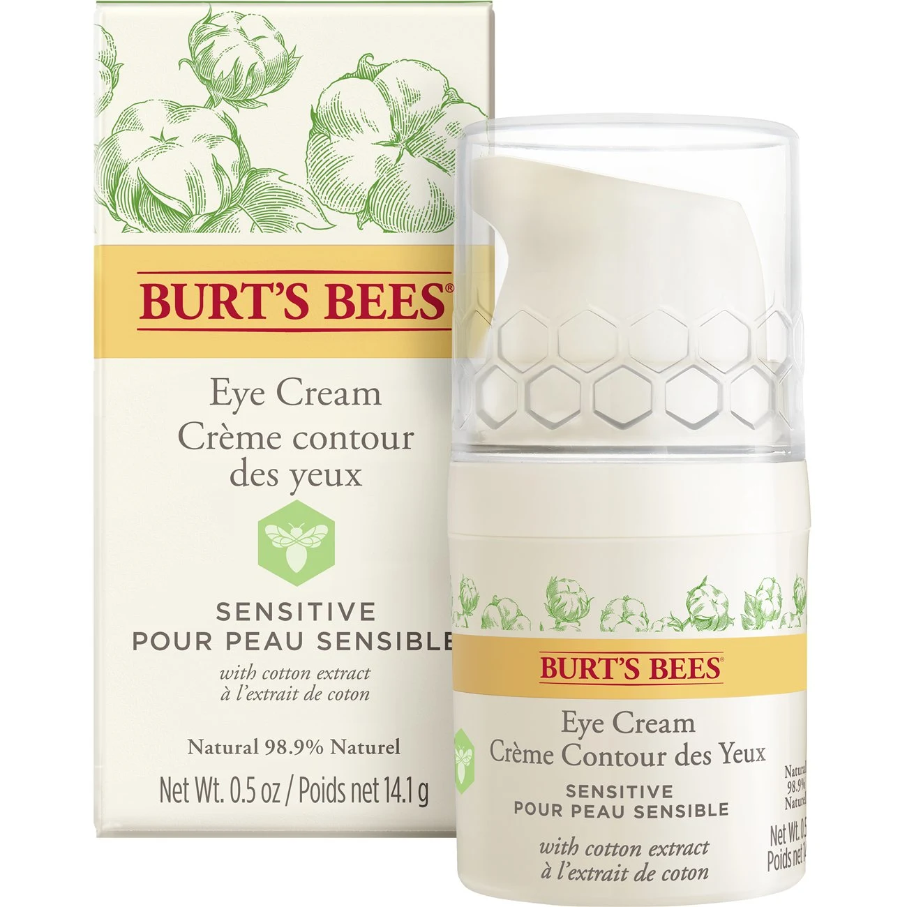 Burt's Bees Sensitive Skin Eye Cream 14 g - Ögonkräm