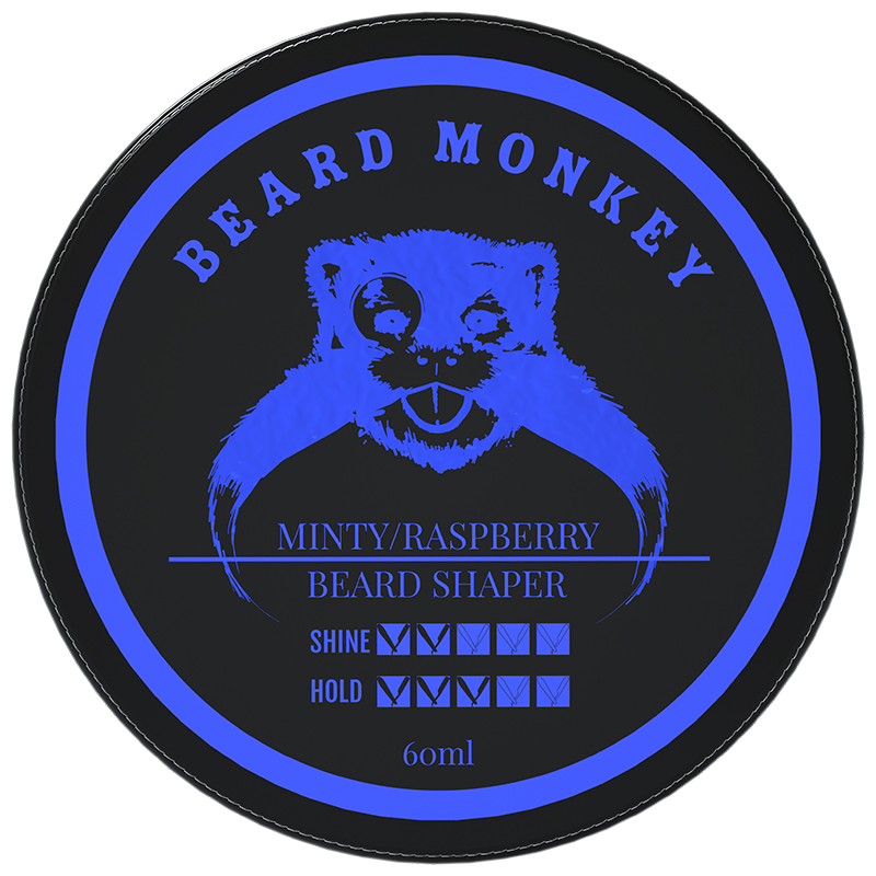 Beard Monkey Minty & Raspberry Beard Shaper 60 ml - Stylingprodukter för män