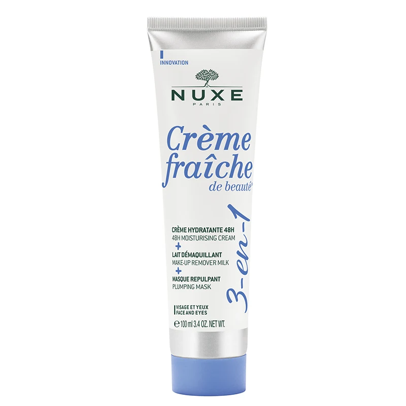 NUXE Crème Fraîche 3-in-1 48H 100 ml - Ansiktsrengöring