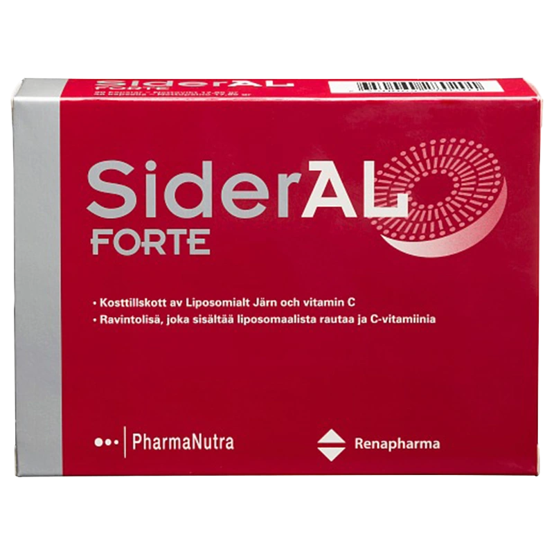 SiderAL Forte 30 kapslar - Järn