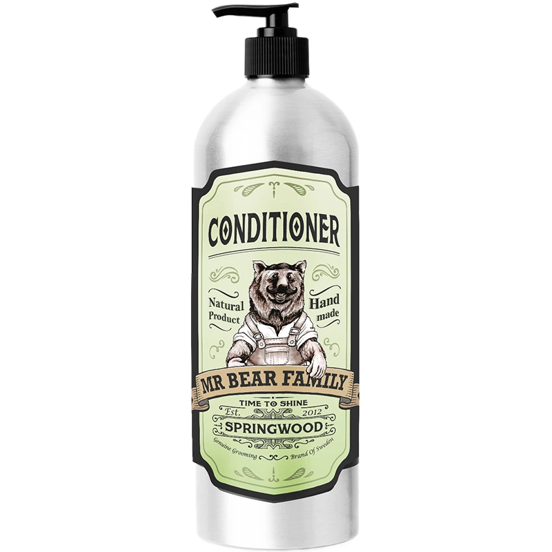 Mr Bear Family Conditioner 1000 ml - Schampo & balsam för män