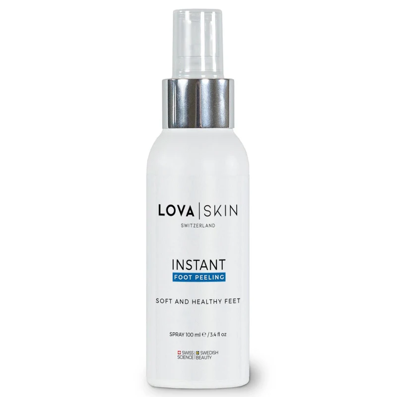 LOVASKIN Instant Foot Peeling Spray Bottle 100 ml - Fotskrubb