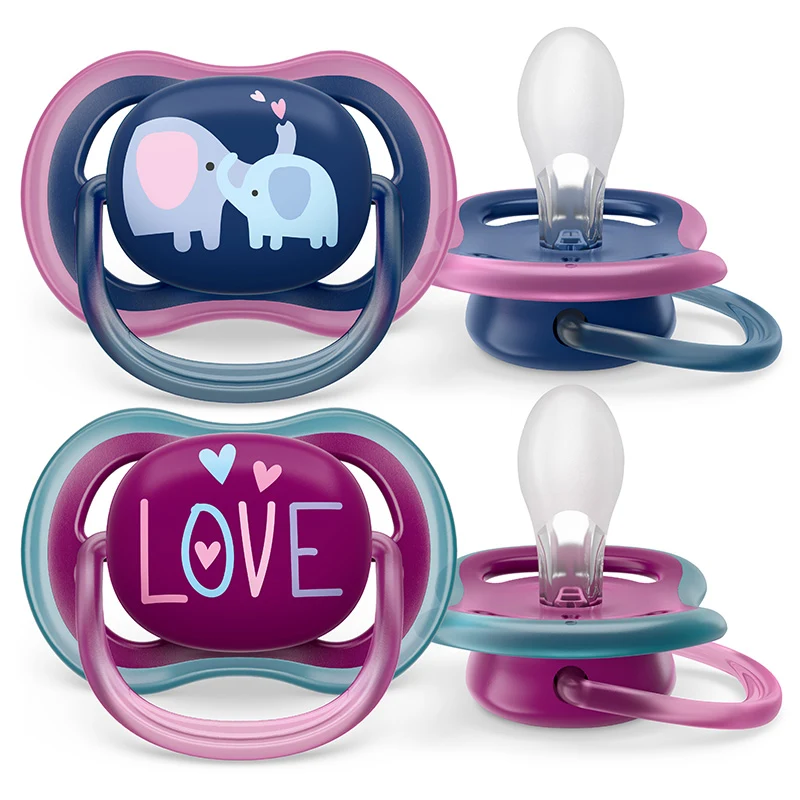 Philips Avent Ultra Air Napp 18+ månader Lila & Blå 2-pack - Nappar