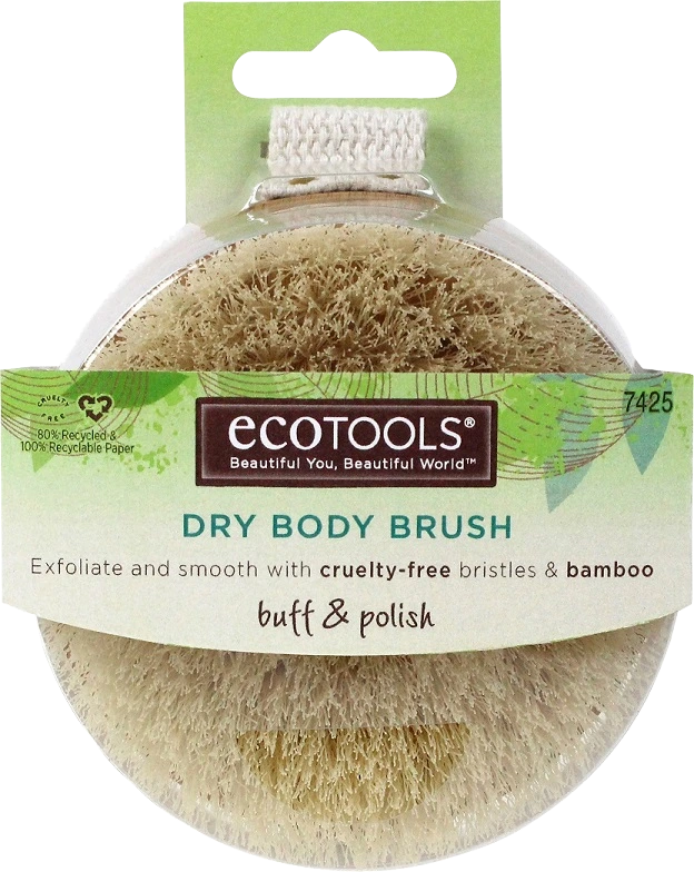 EcoTools Dry Body Brush - Badborstar & badsvampar