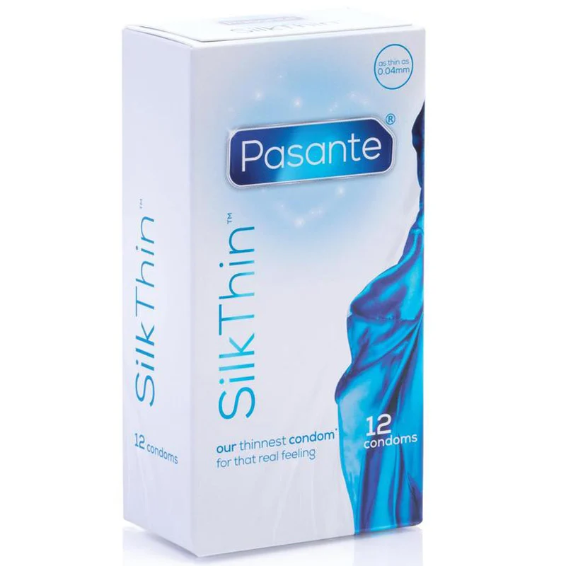 Pasante Silk Thin Kondomer 12-pack - Kondomer