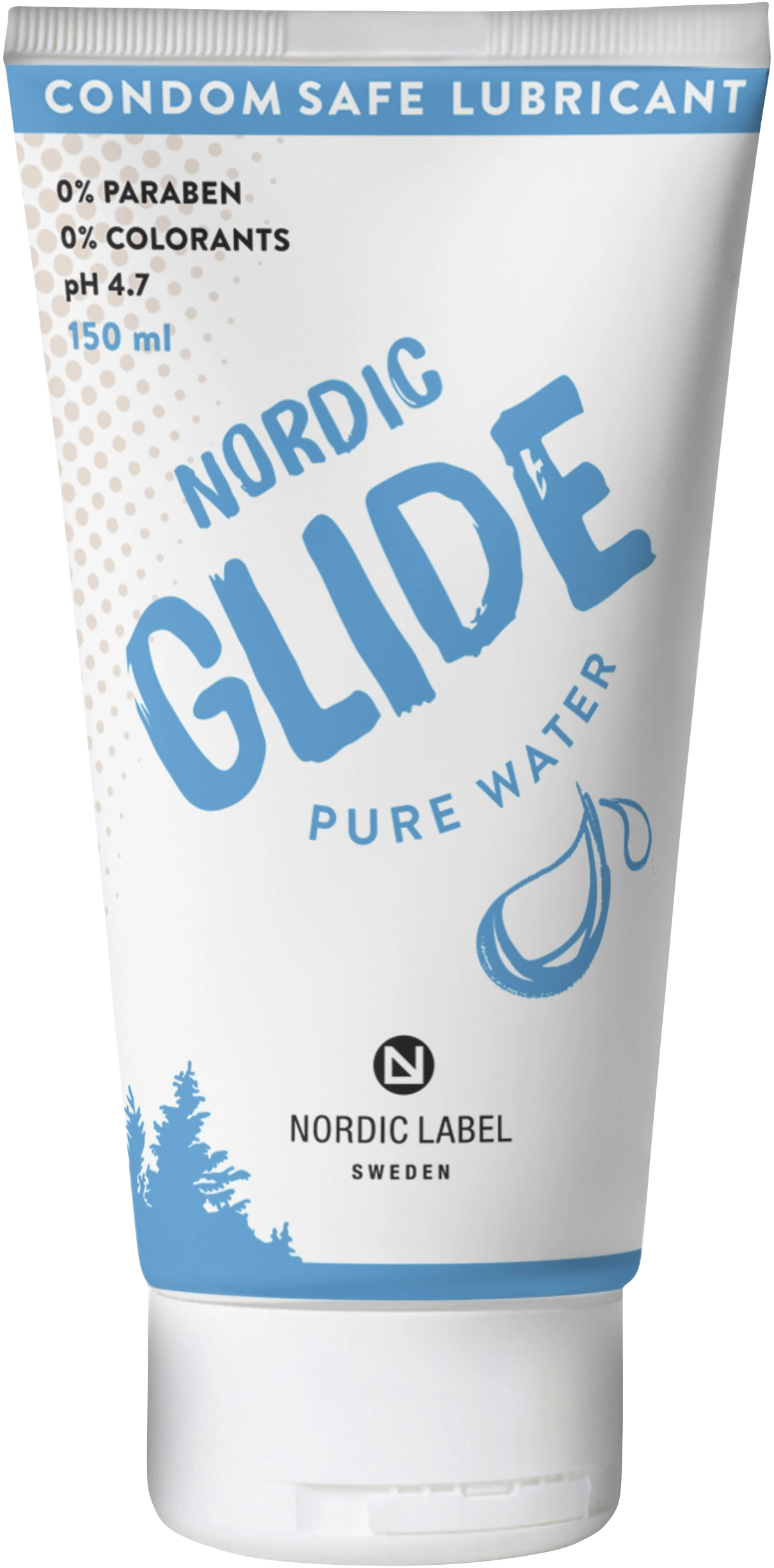 Nordic Glide Pure Water 150 ml - Vattenbaserat glidmedel