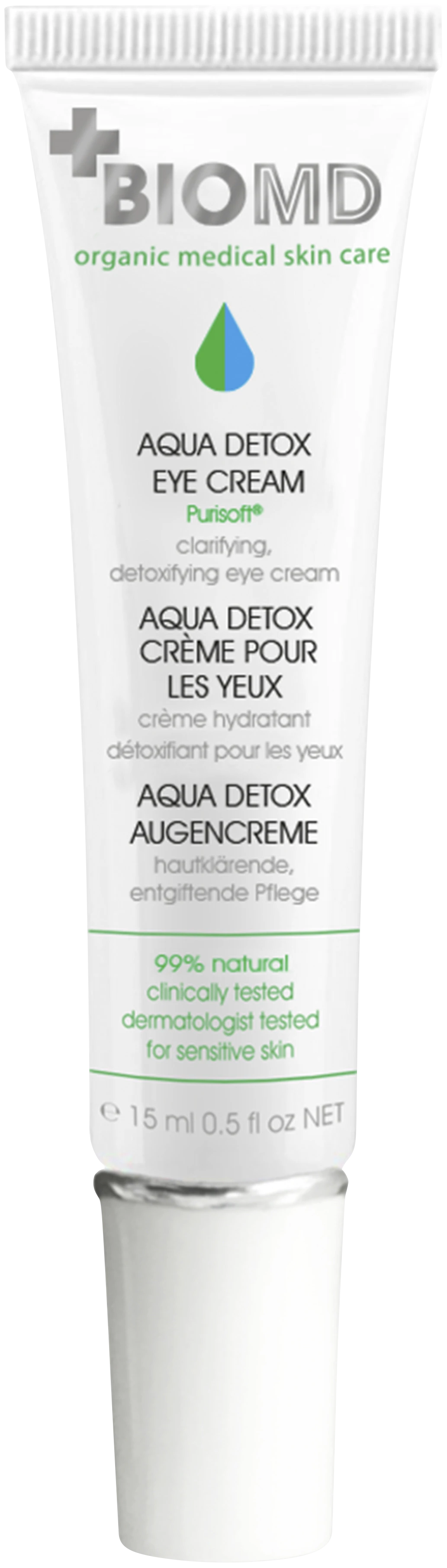 BioMD Aqua Detox Eye Cream 15ml - Ögonkräm