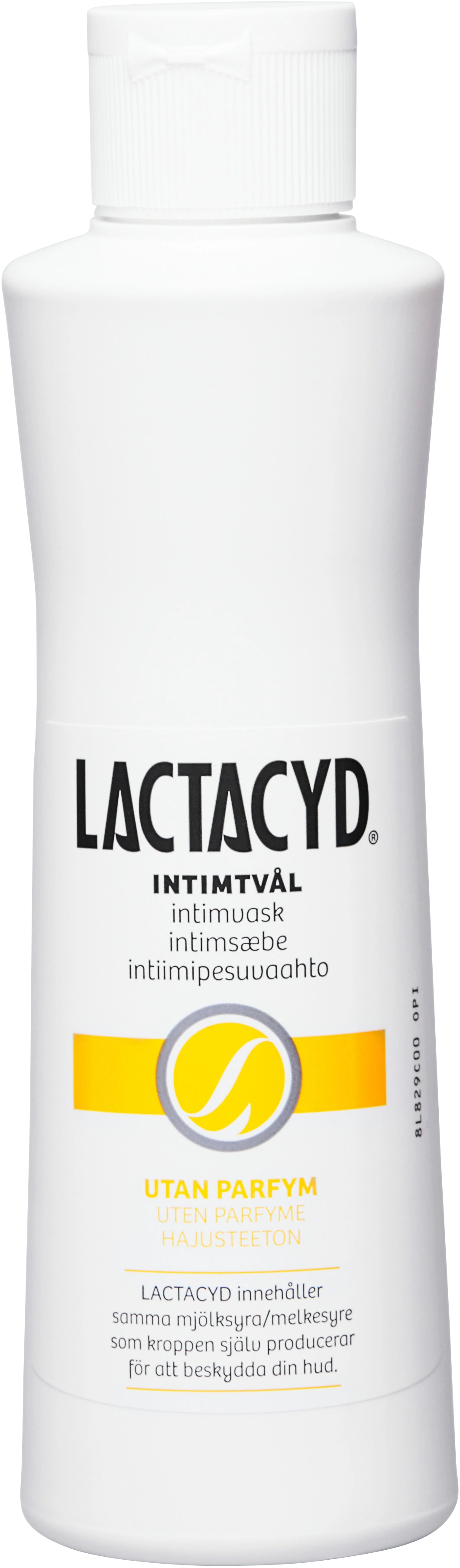 Lactacyd Intimtvål Utan Parfym 250 ml - Intimtvätt