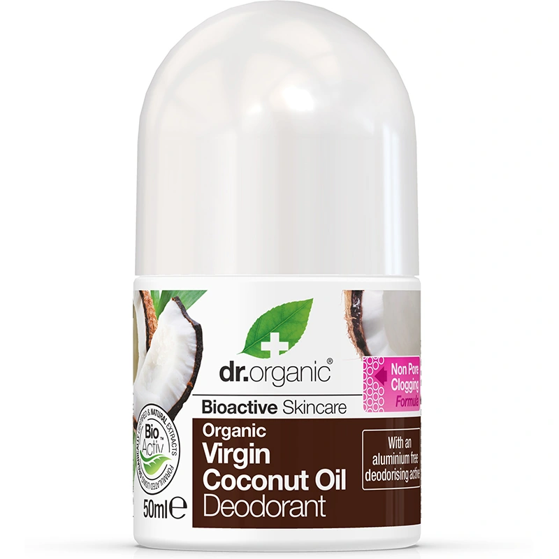 Dr. Organic Virgin Coconut Oil Deodorant 50 ml - Aluminiumfri deodorant