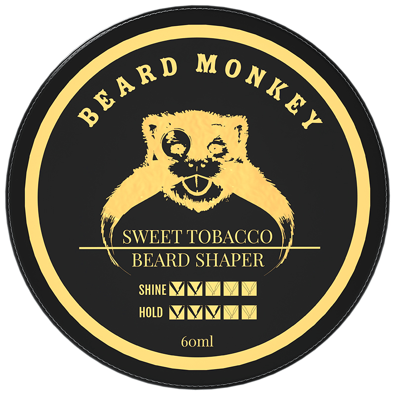 Beard Monkey Sweet Tobacco Beard Shaper 60 ml - Skäggolja & mustaschvax