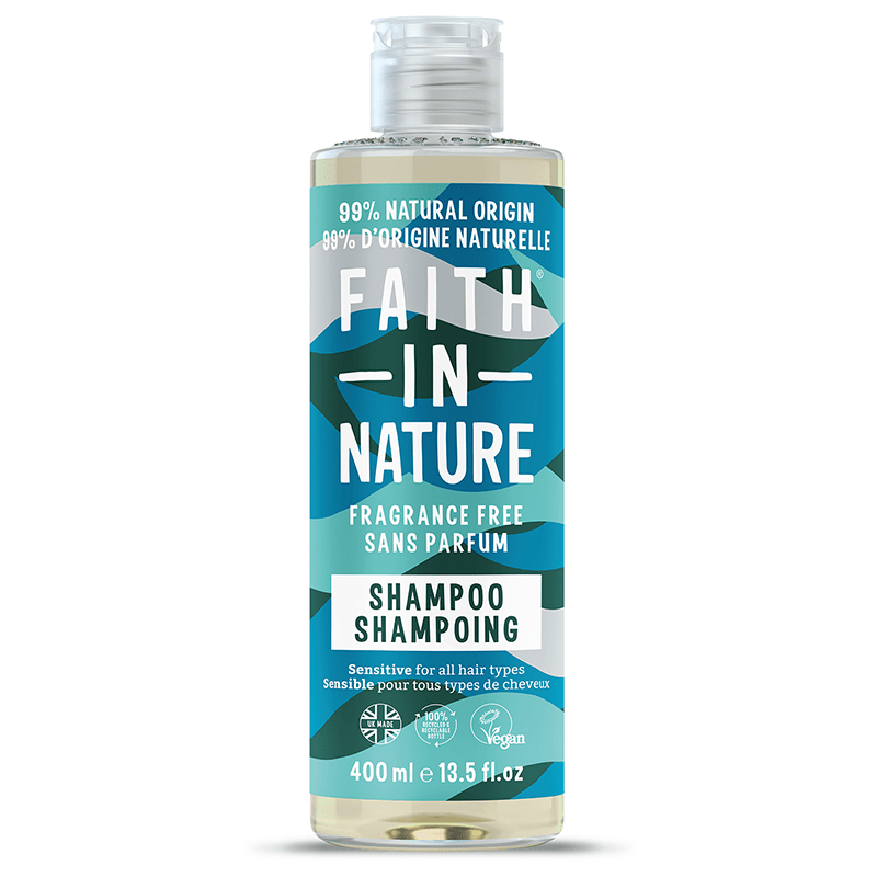 Faith in Nature Shampoo Fragrance Free 400 ml - Oparfymerat schampo