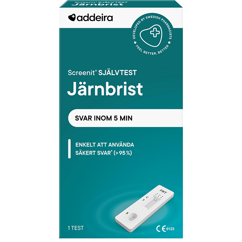 Addeira Screenit självtest Järn 1st - Övriga självtester