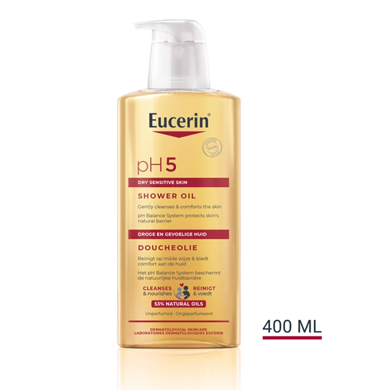 Eucerin pH5 Shower Oil oparfymerad 400 ml - Duscholja
