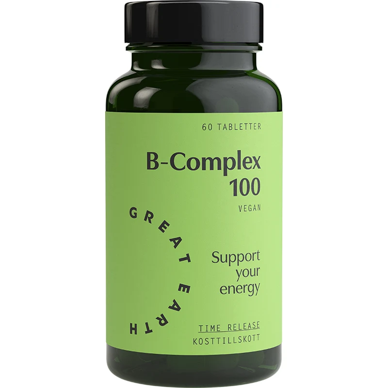 Great Earth B-Complex 100 60 tabletter - B-vitamin