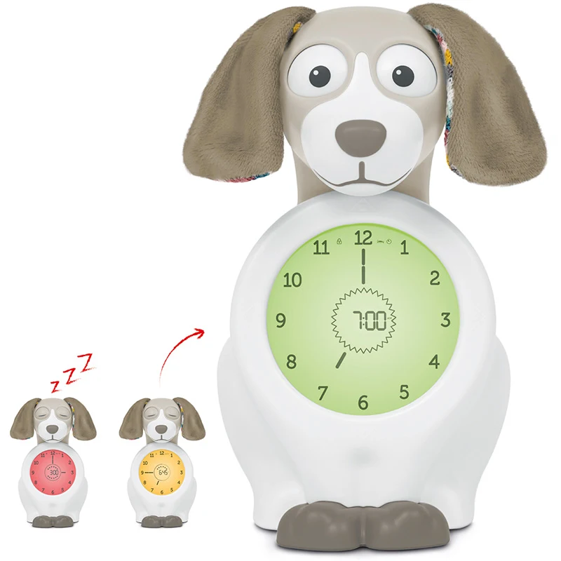 Zazu Davy the Dog Sleeptrainer Taupe - Nattlampa